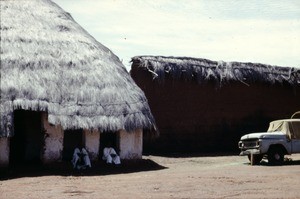 Outside the Lamido residence, Banyo, Adamaoua, Cameroon, 1953-1968