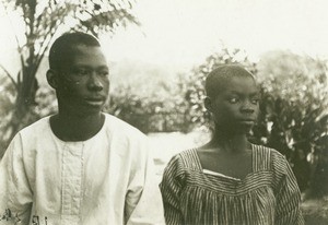 Christian couple, in Gabon
