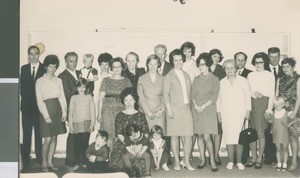 Members of the Odense Church of Christ, Odense, Denmark, 1968