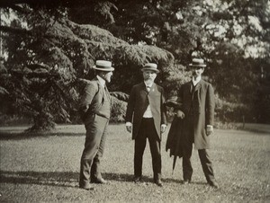 Edouard Favre, Jean Bianquis and Daniel Couve in France
