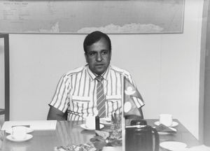 Ph.d. pastor Ramesh Khatry, Nepal på besøg i Danmark, 1993