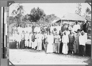 Members of a church conference, Rungwe, Tanzania, 1913