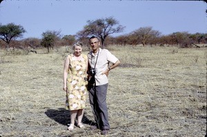 Else and Åsmund, Waza National Park, Far North Region, Cameroon, 1960-1968