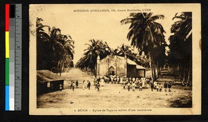 Catholic church at Topo, Benin, ca.1920-1940