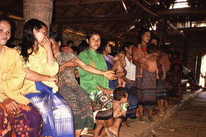 Adult educaion in Ratanakiri Cambodia in 2001