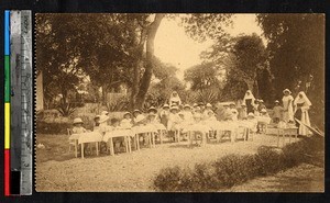 Students at school for Europeans, Lubumbashi, Congo, ca.1920-1940