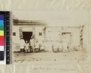 A Chinese pastor's family, Quanzhou, Fujian Province, China, ca. 1895