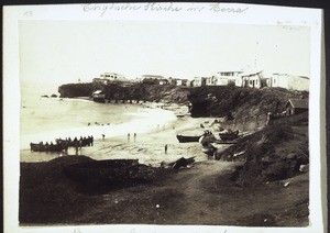 Beach and landing place in Accra