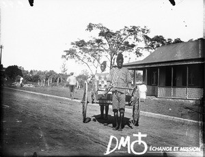 Rickshaw, Maputo, Mozambique, ca. 1901-1915