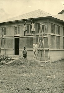 Leper-house, in Ebeigne, Gabon