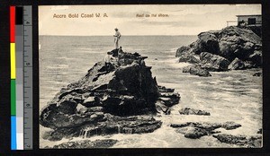 Reefs near the shore, Ghana, ca.1920-1940