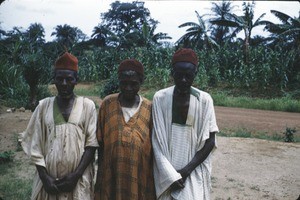 Three men, Bankim, Adamaoua, Cameroon, 1953-1968