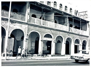 Boghandelen i Aden. Foto anvendt 1962