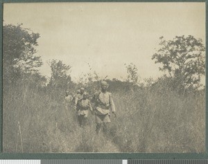 Walking point, Cabo Delgado, Mozambique, August 1918