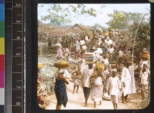 Village market, Nigeria, s.d