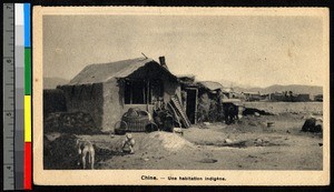 Rural dwelling, China, ca.1920-1940