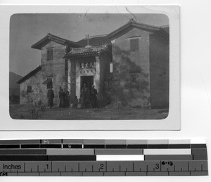 Chapel near Soule, China, 1928