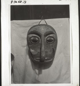 Mask (Sabuka) from the funeral ceremonies on the Kahajan