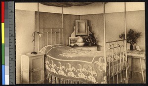 Room in the hospital for Europeans, Lubumbashi, Congo, ca.1920-1940