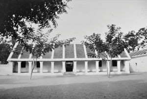 Pigekostskolen i Siloam, Tirukoilur, Sydindien. (Anvendt i: Dansk Missionsblad nr 34/1939)