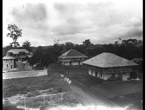 Officers' houses in Kumase