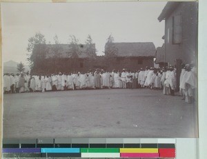 Open air meeting, Soatanana, Madagascar