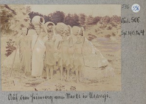 On the way home from the market in Usangi, Usangi, Tanzania, ca.1900-1913