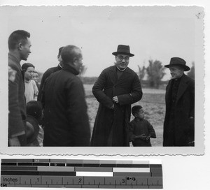 Rev. Dr. Paul Yu Pin and Fr. Donnelly at Soule, China, 1936