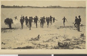 Bathers, Dar es Salaam, Tanzania, 1918