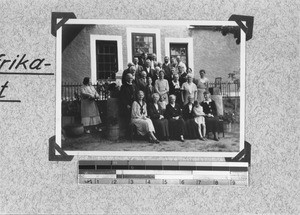 Congregation, Elim, South Africa, 1935