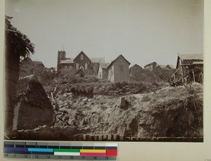 Ambatovinaky Church seen from the West side, Ambatovinaky, Antananarivo, Madagascar