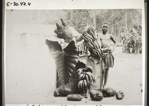 Fruits and root-vegetables from Cameroon. A former house servant