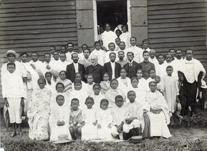 Group of abstinent people from the east coast, around Elisée Escande, in Madagascar