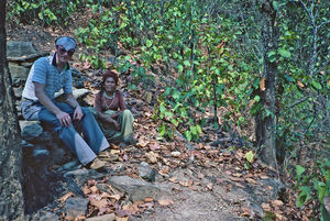 DSM Secretary General Jørgen Nørgaard Pedersen trekking to Namjung, Gorkha District - to visit