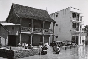 Flooded streets, in Madagascar