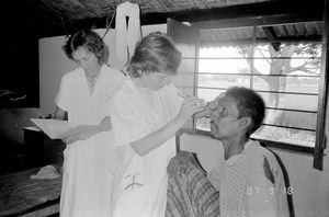 Danish Bangladesh Leprosy Mission;DBLM, Nilphamari, 18th September 1987. Introduction of the ne