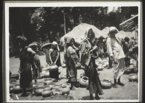 Weekly market in Beltangadi (market for pottery) 1928