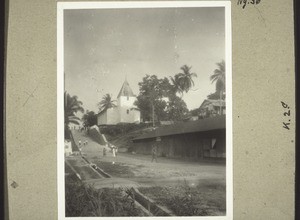 Kirche in Bonaku, älteste Kirche Kameruns, v. Saker erbaut