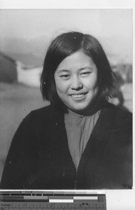 A teacher at new Korean mission at Fushun, China, 1938