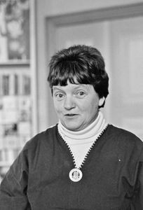 Mary Hedegård, 1979. Sekretær