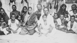 Arcot, South India. Four families from Pasar, baptised at Vriddhachalam Church. Used in: Dansk