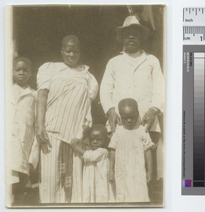 Christian family, Malawi, ca.1888-1929