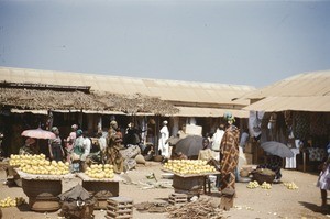 Lomo market, Ngaoundéré, Adamaoua, Cameroon, 1953-1968