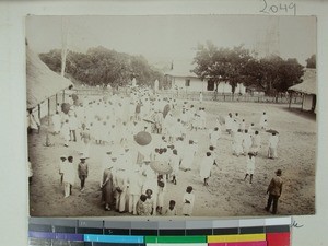 Annual meeting at the mission station, Malaimbandy, Madagascar, 1933