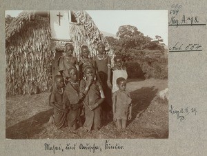 Maasai and Arusha children, Tanzania, ca.1900-1914