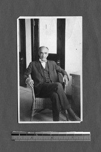 John Leighton Stuart, President of Yenching University, Beijing, China, ca.1927