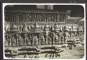 "View of the Trikeshwara temple in Gadag."