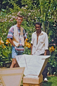 Mission at the bottom - City Mission in Madagascar. This hay box is a combination of a solar ov