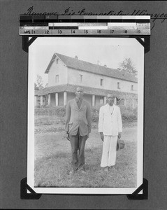 Evangelists Ulimyega and Ankyelile, Rungwe, Tanzania, 1931