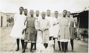 Pupils of the Cana school